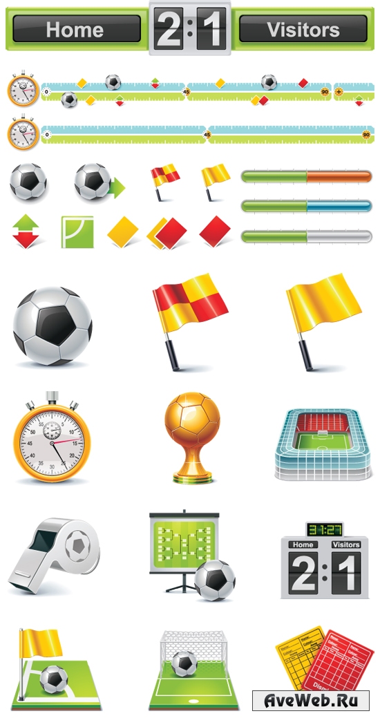 Футбольные иконки